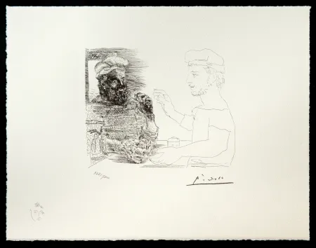 Lithografie Picasso (After) - Suite Vollard