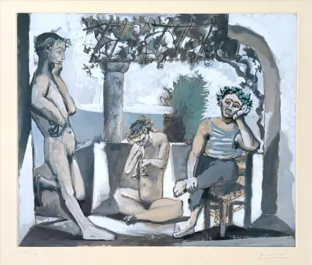 Aquatint Picasso - Bacchanale