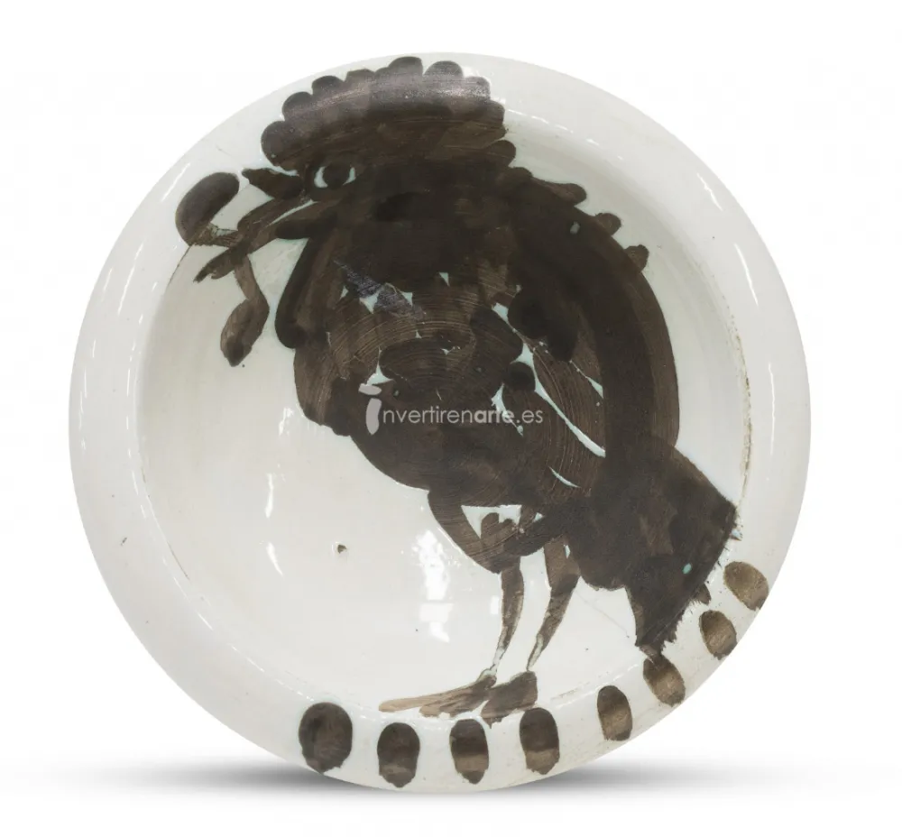 Keramiek Picasso - Bird with worm