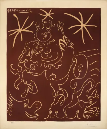 Linosnede Picasso - Carnaval