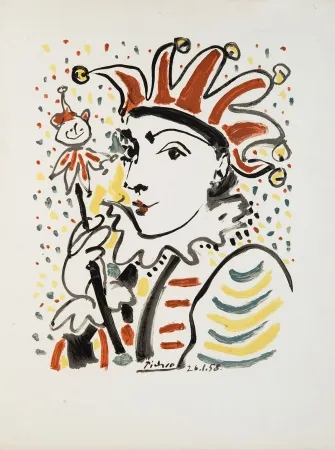 Lithografie Picasso - Carnaval