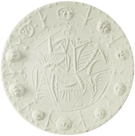 Lithografie Picasso - Cavalier faun