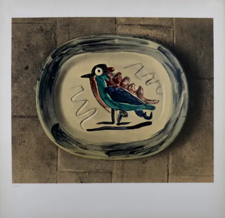 Lithografie Picasso - Céramique, 1967 - Proof before the text