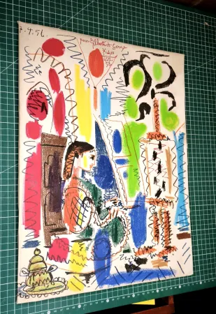 Lithografie Picasso - Ces Peintres mes Amis/ L'atelier de Cannes 