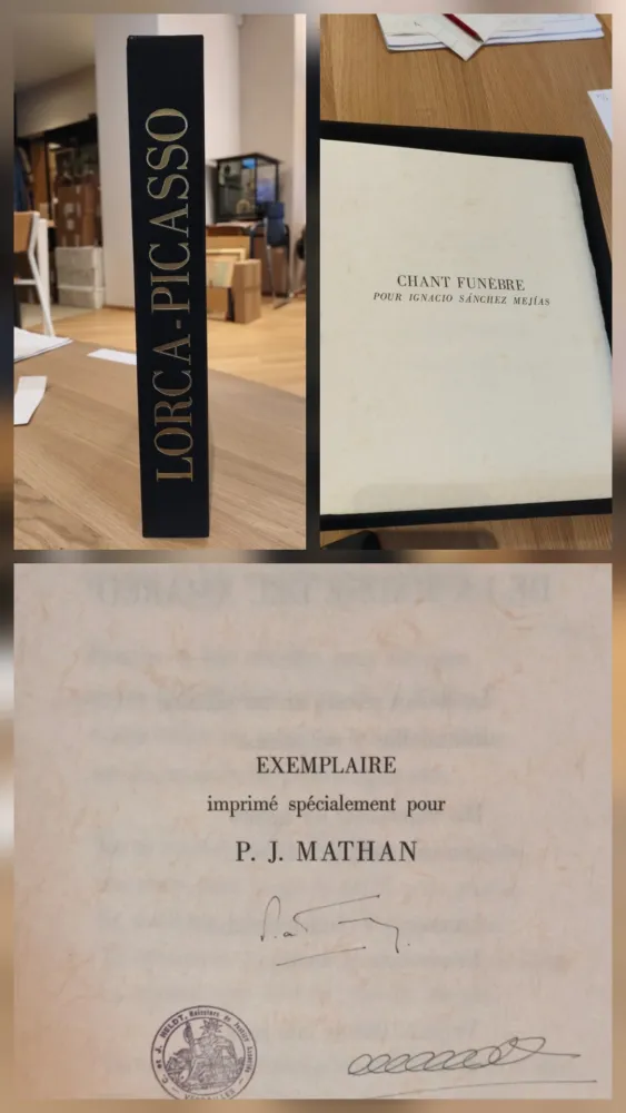 Geïllustreerd Boek Picasso - Chant funèbre pour Ignacio Sánchez Mejías 