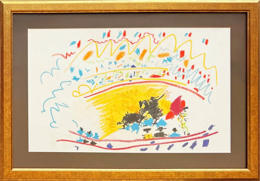 Lithografie Picasso - Corrida