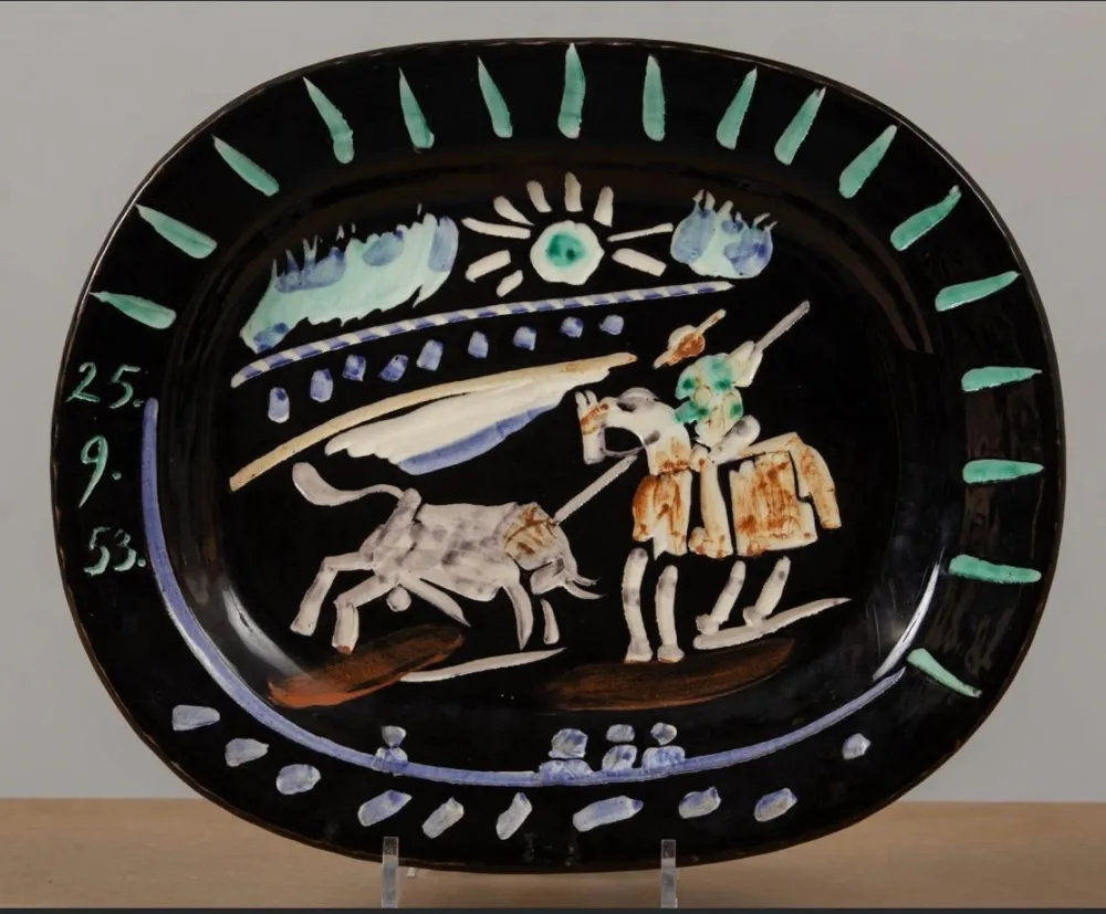 Keramiek Picasso - Corrida soleil