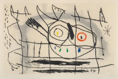 Ets En Aquatint Picasso - Couple d'Oiseaux II