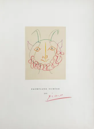 Lithografie Picasso - Dans L'Atelier de Picasso