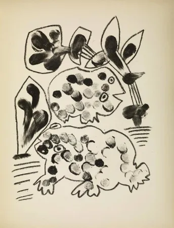 Lithografie Picasso - De mémoir d'homme, , Planche II