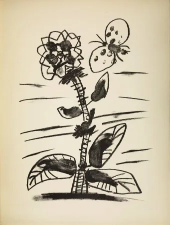 Lithografie Picasso - De mémoir d'homme, Planche IV