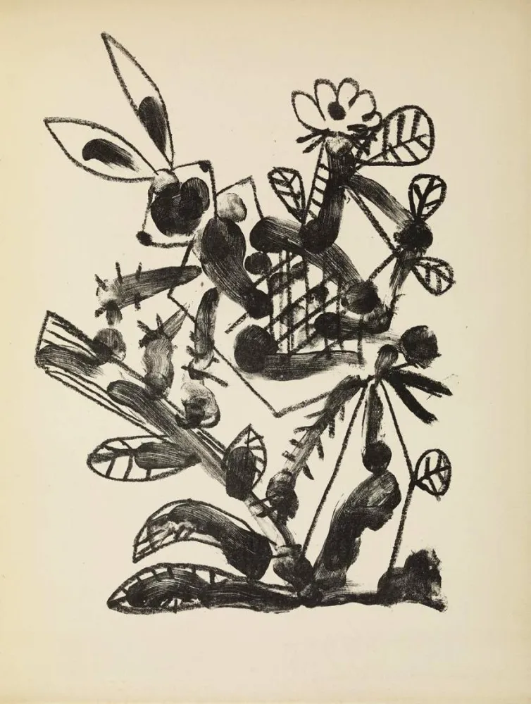 Lithografie Picasso - De mémoir d'homme, Planche IX
