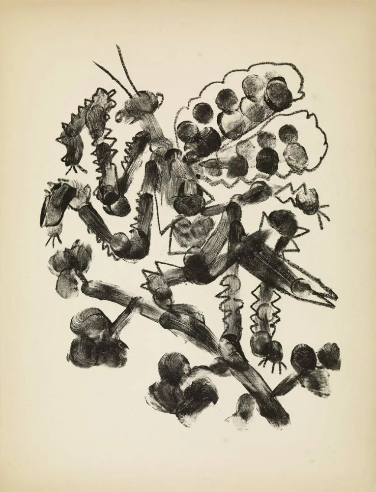 Lithografie Picasso - De mémoir d'homme, Planche VII