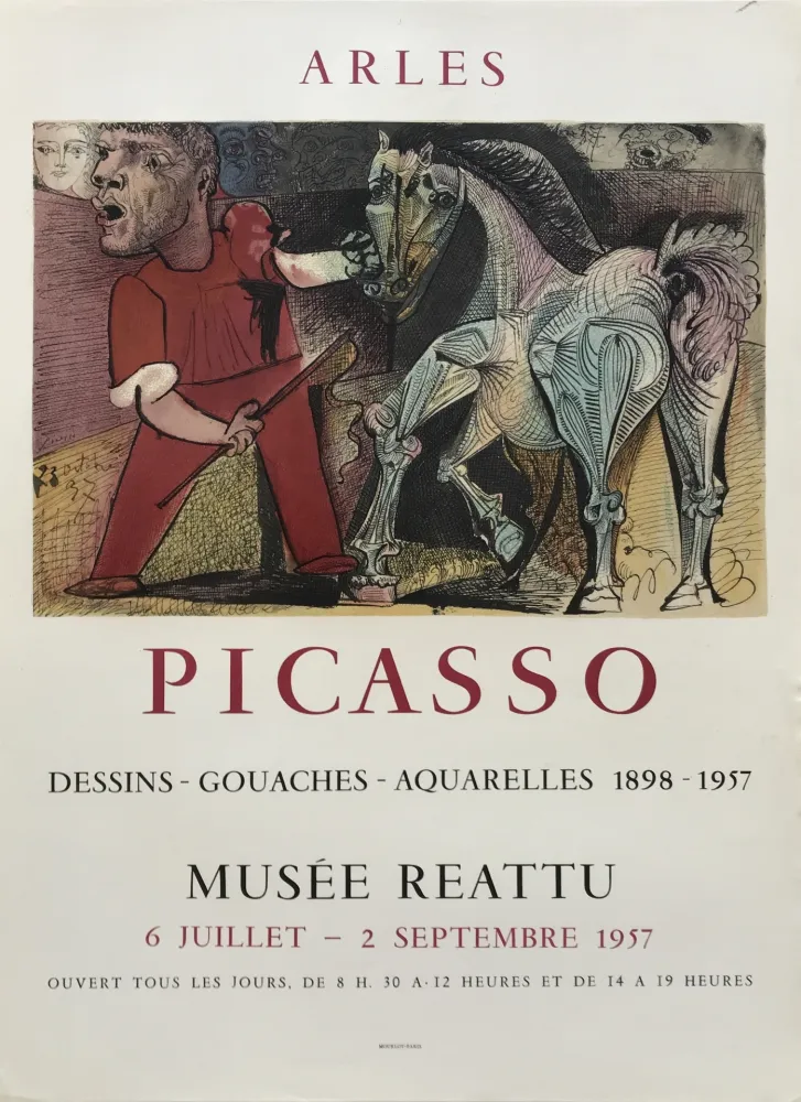 Lithografie Picasso - Dessins-Gouaches-Aquarelles 1898-1957
