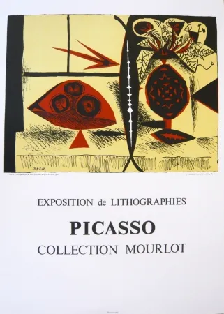 Poster Picasso - Exposition Picasso Mourlot 3