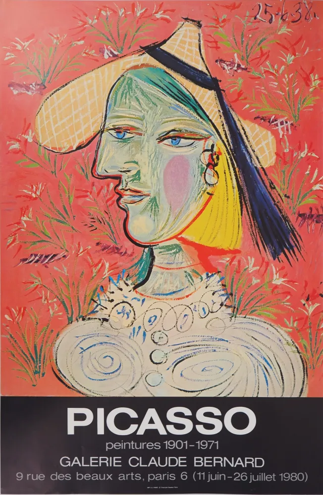 Geïllustreerd Boek Picasso - Femme au chapeau