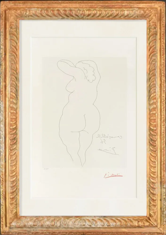 Droge Naald Picasso - Femme nue de dos