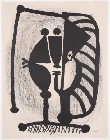 Lithografie Picasso - Figure, 1948