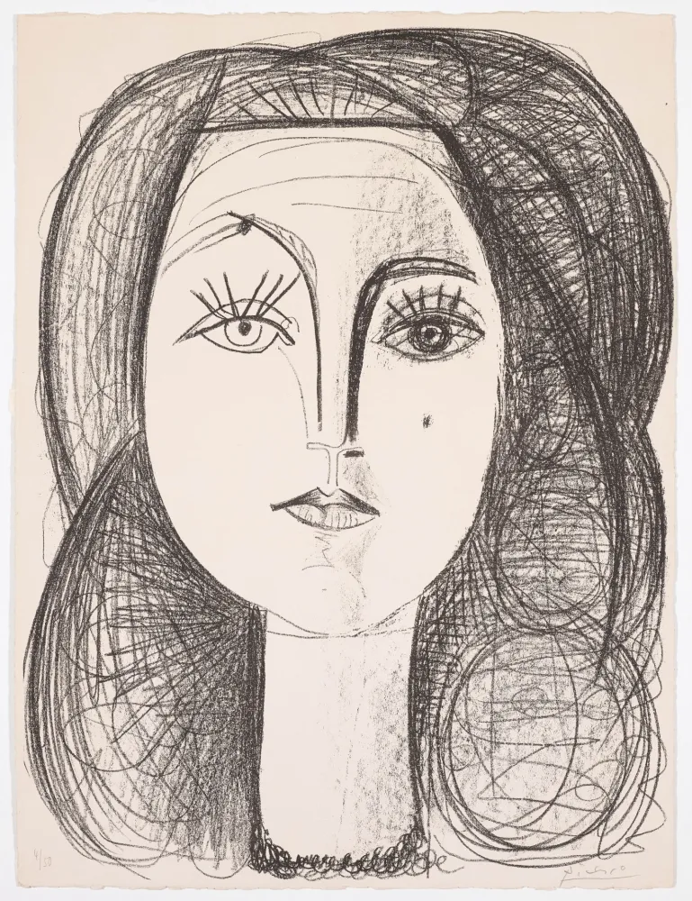 Lithografie Picasso - Françoise 1946 