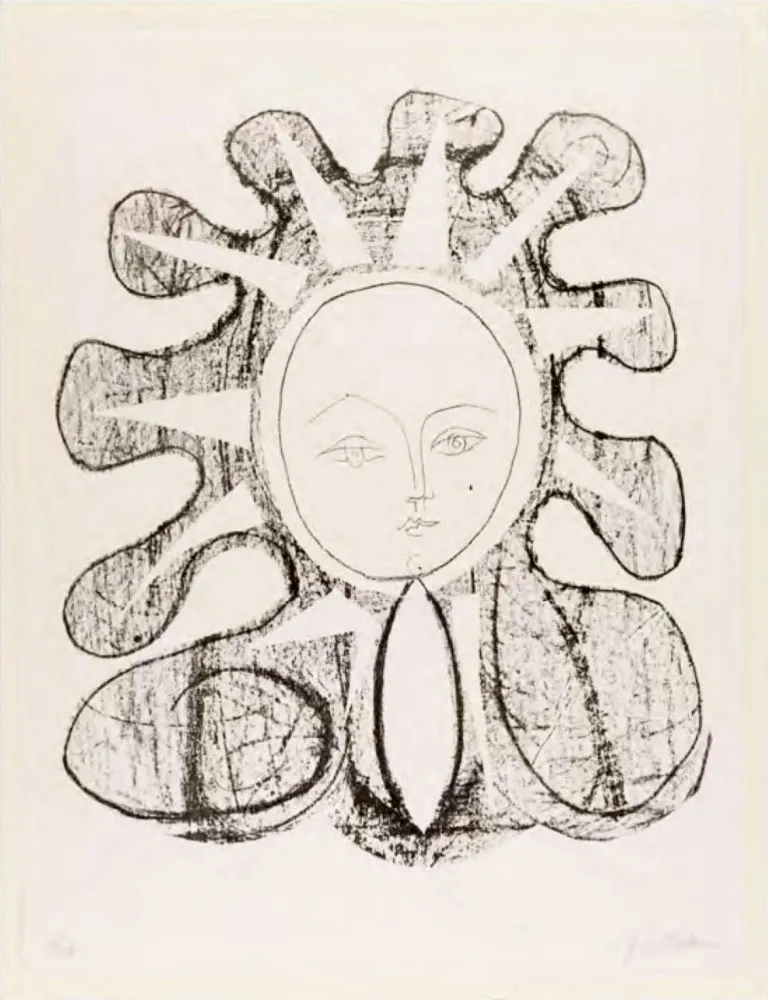 Lithografie Picasso - Françoise en soleil