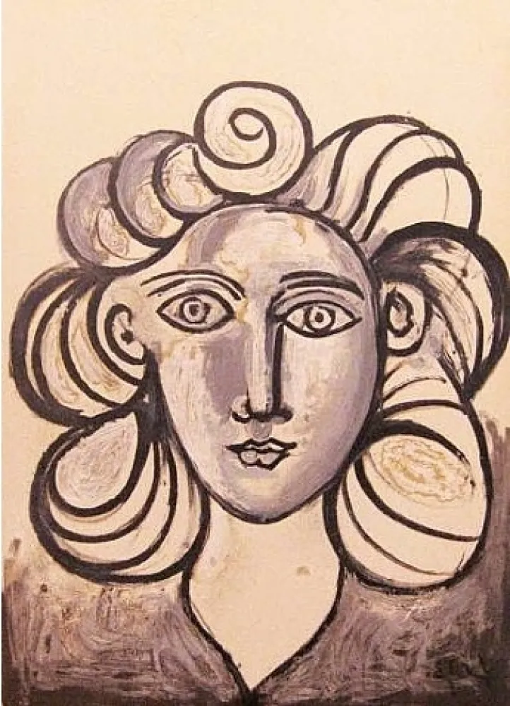 Lithografie Picasso - Francoise Gilot 2