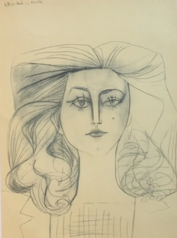 Lithografie Picasso - Francoise Gilot