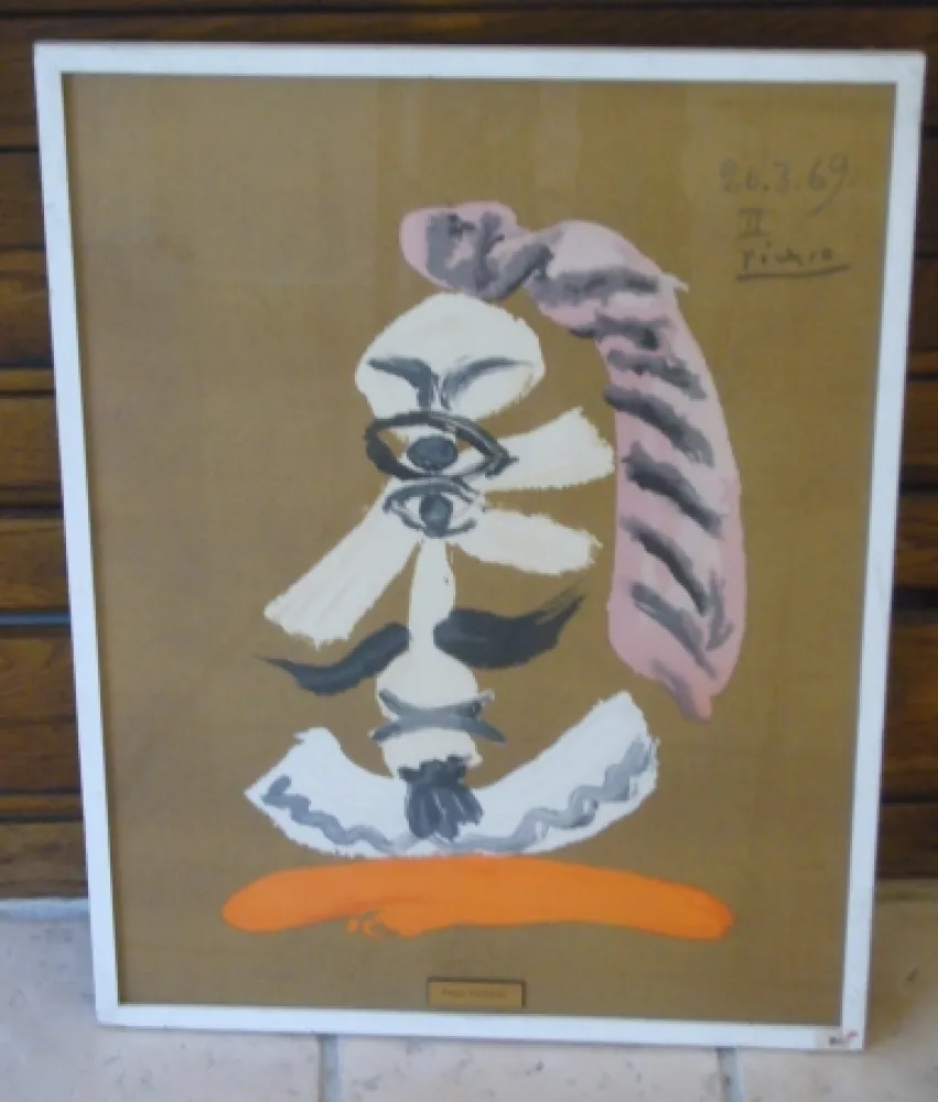 Lithografie Picasso - From portraits imaginaires