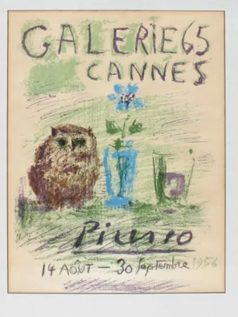 Lithografie Picasso - GALERIE 65 CANNES