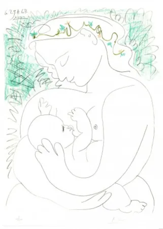 Lithografie Picasso - Grand Maternity
