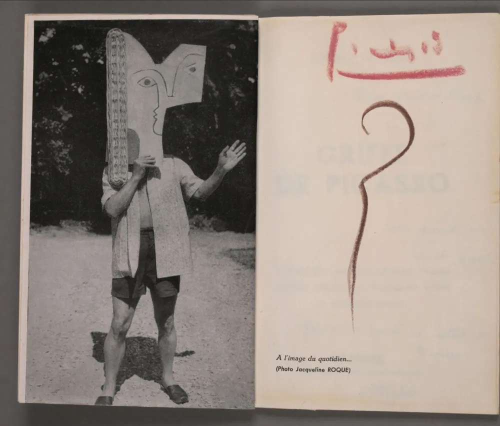 Geïllustreerd Boek Picasso - Griffes de Picasso, 1961 -Signed -Unique 