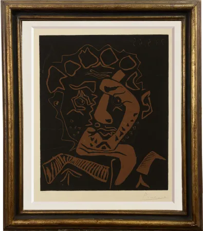 Linosnede Picasso - Istrione