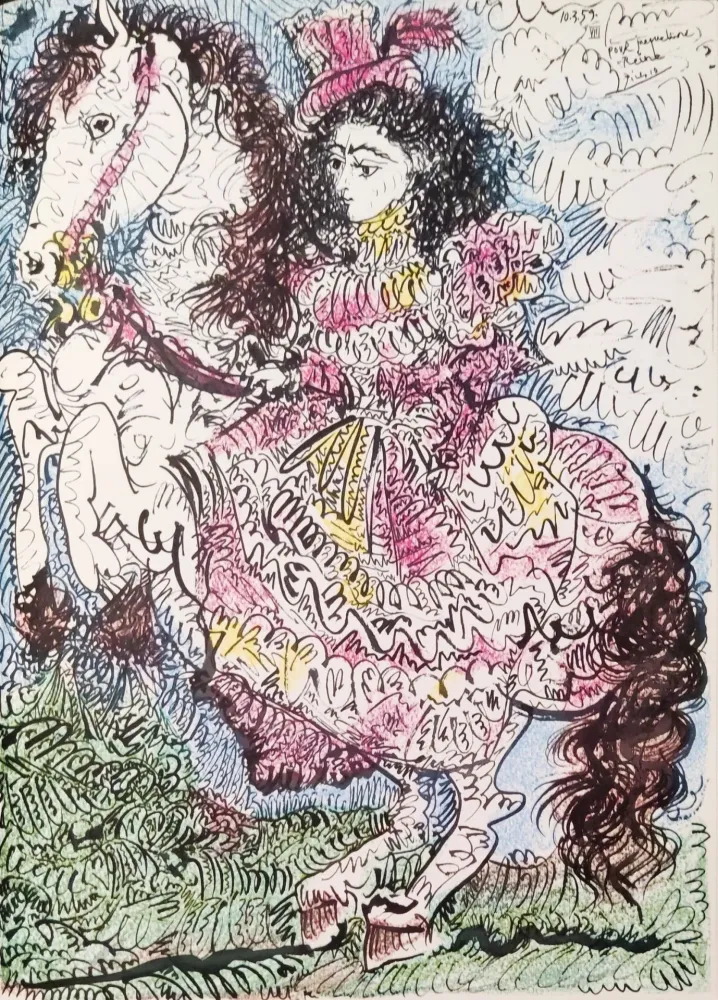 Lithografie Picasso - Jacqueline