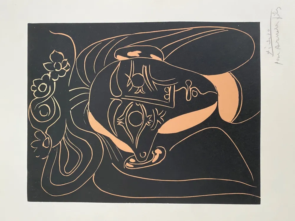 Geen Techniek Picasso - Jacqueline au chapeau a Fleurs I, (Jacqueline in a Flowered Hat I)