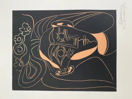 Geen Techniek Picasso - Jacqueline au chapeau a Fleurs I, (Jacqueline in a Flowered Hat I)