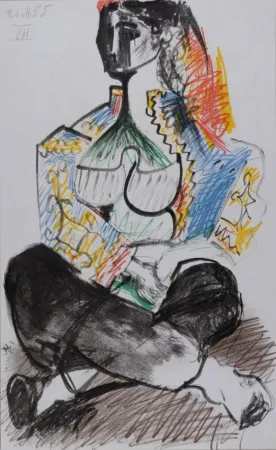 Lithografie Picasso - Jacqueline Roque #VII, 1959