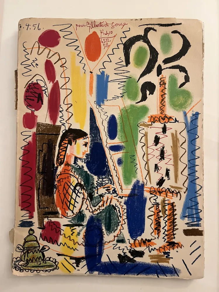 Lithografie Picasso - L' ateiler de Cannes