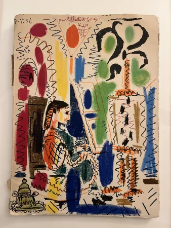 Lithografie Picasso - L' ateiler de Cannes