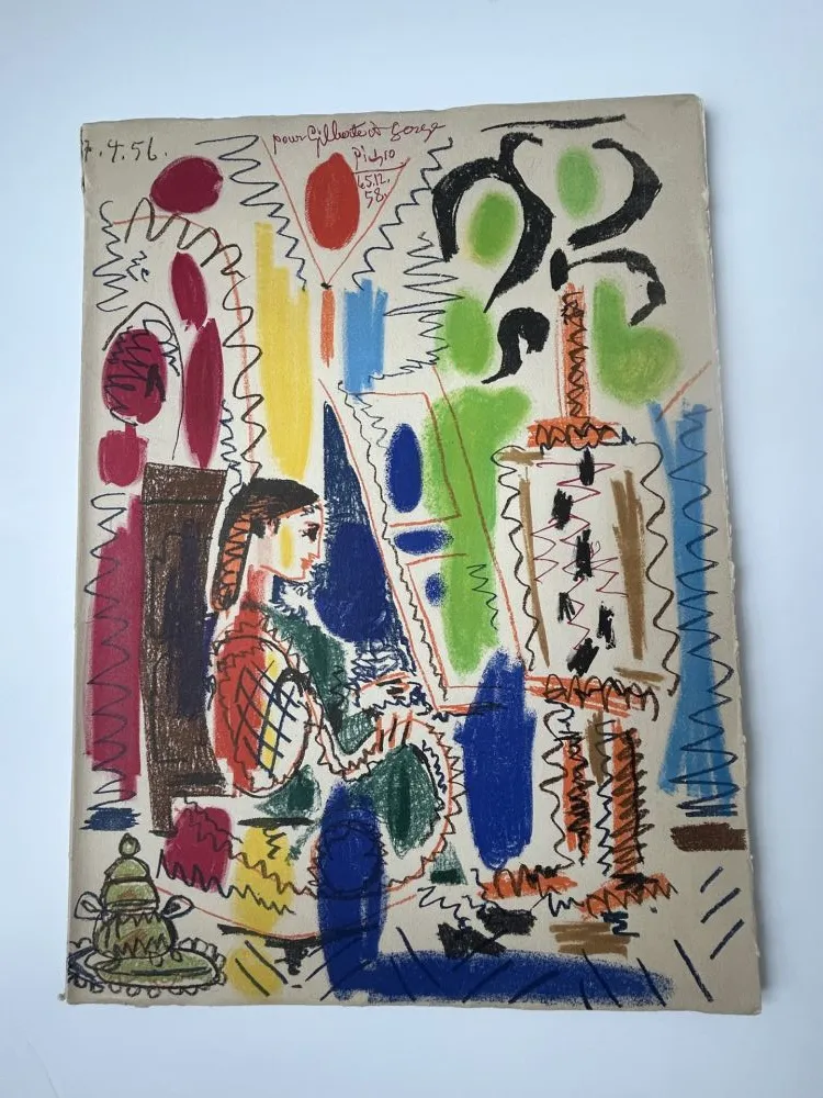 Lithografie Picasso - L' atelier de Cannes 