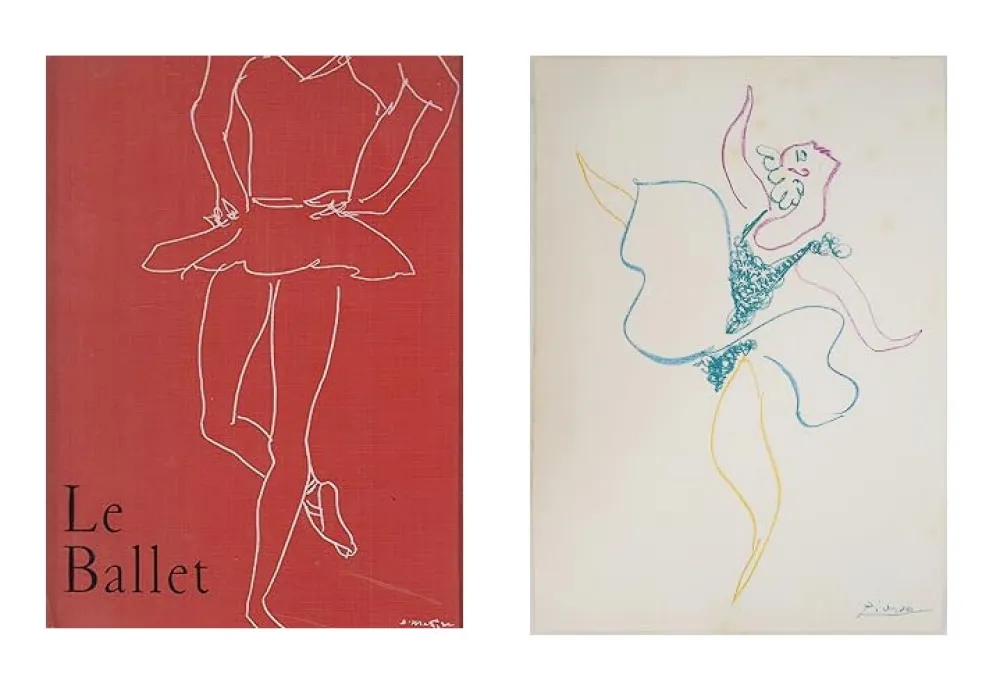 Geïllustreerd Boek Picasso - La ballet