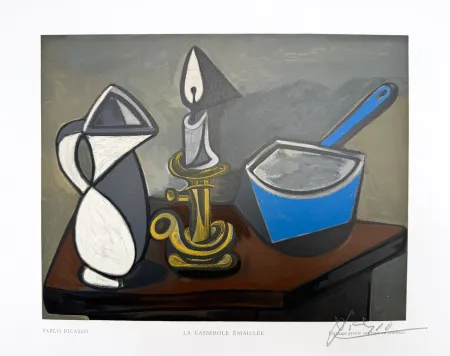 Houtsnede Picasso - La Casserole Émaillée