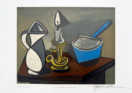 Houtsnede Picasso - La Casserole Émaillée