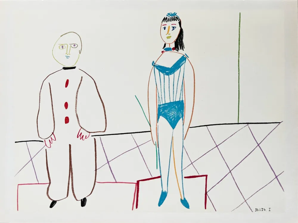 Lithografie Picasso - La Comédie Humaine