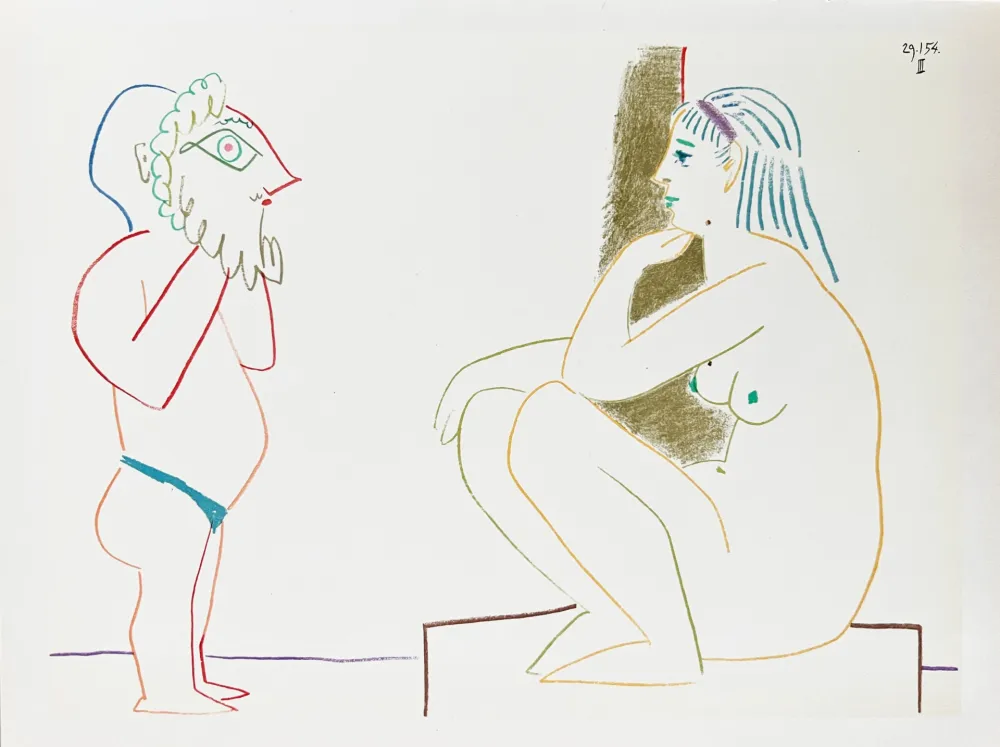 Lithografie Picasso - La Comédie Humaine