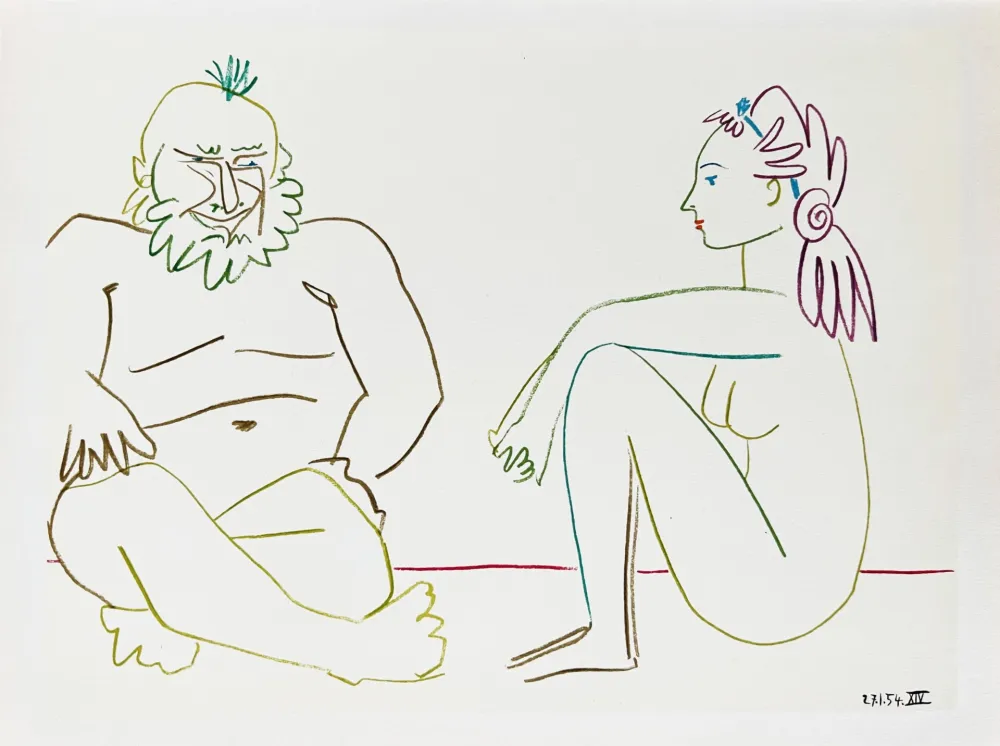 Lithografie Picasso - La Comédie Humaine