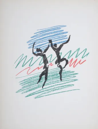 Lithografie Picasso - La Danse, 1956