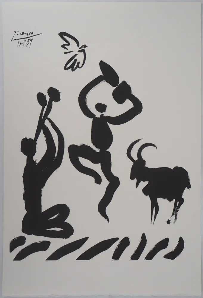 Lithografie Picasso - La danse des faunes