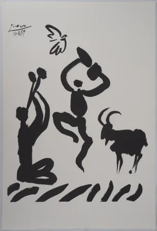 Lithografie Picasso - La danse des faunes