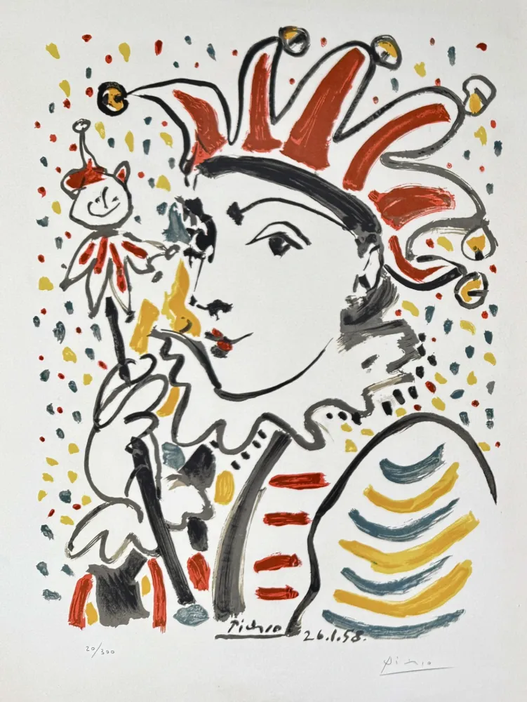 Lithografie Picasso - La Folie 