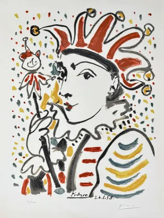 Lithografie Picasso - La Folie 