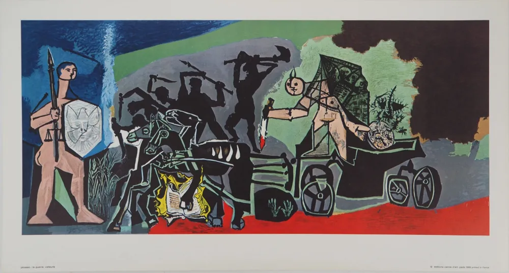 Lithografie Picasso - La Guerre